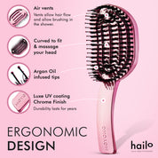 MOYOKO Hailo Blue Chrome Brush