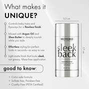 Sleek Back - Hair Wax Stick