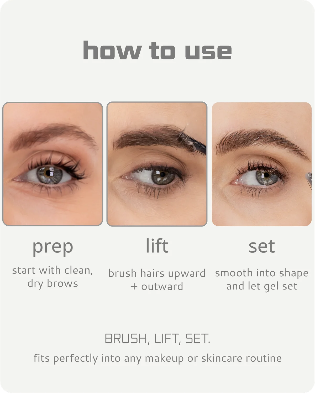Peptide Brow Gel