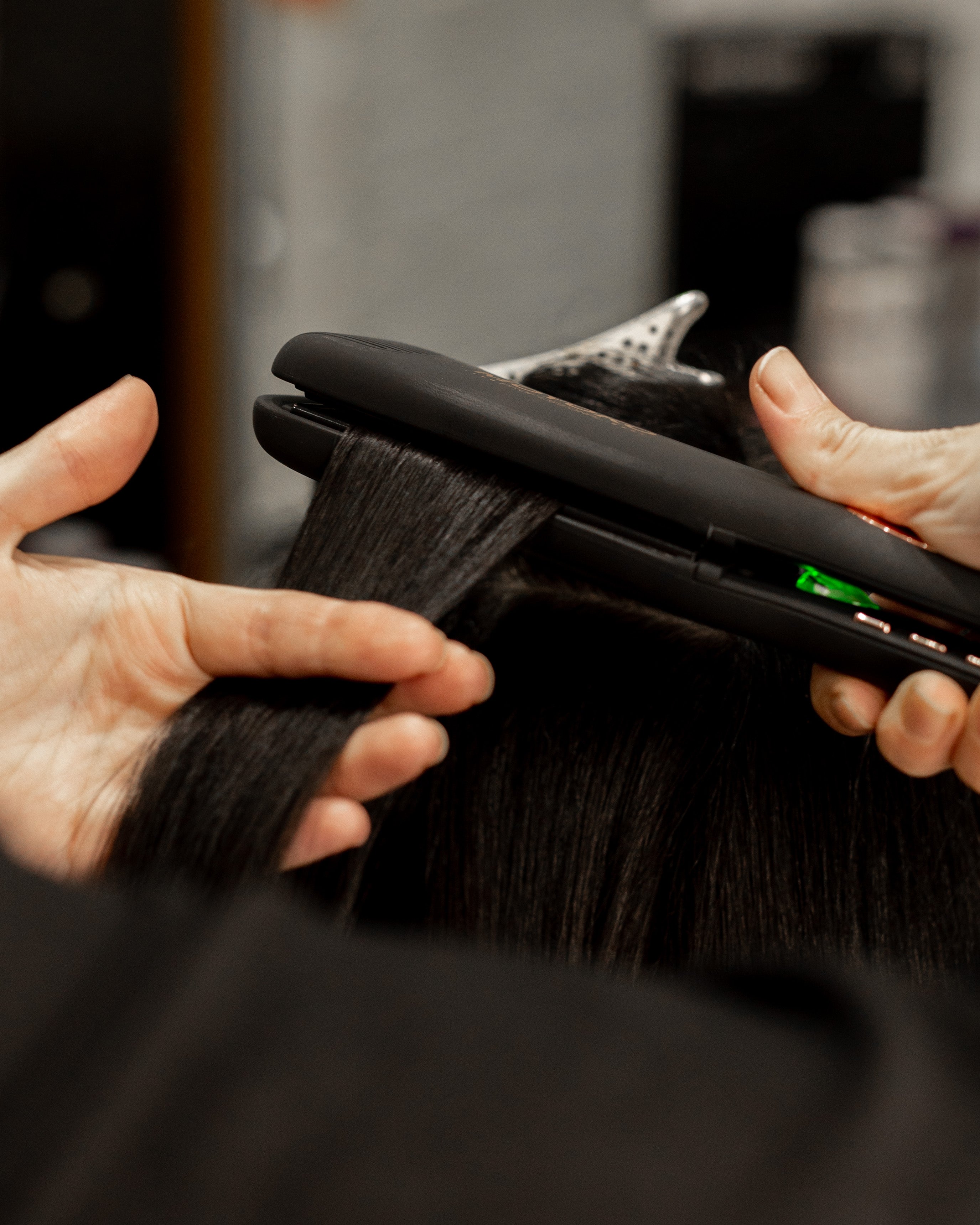 For smooth, frizz-free hair