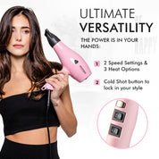 Moyoko E8 Hair Dryer – Pink