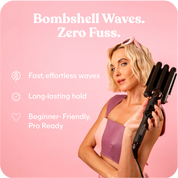 Triple Barrel Bombshell Hair Waver