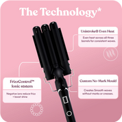 Triple Barrel Bombshell Hair Waver