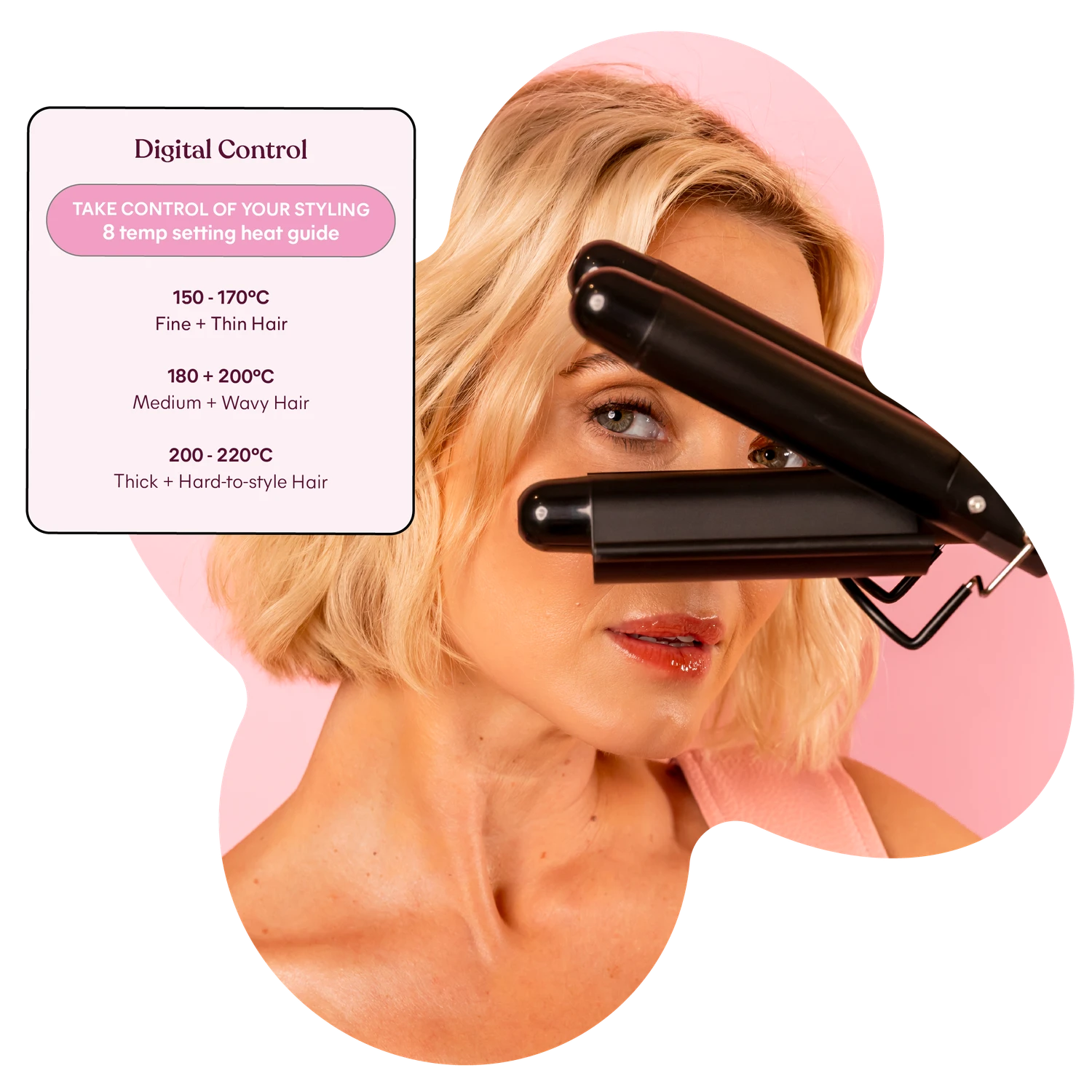 Triple Barrel Bombshell Hair Waver