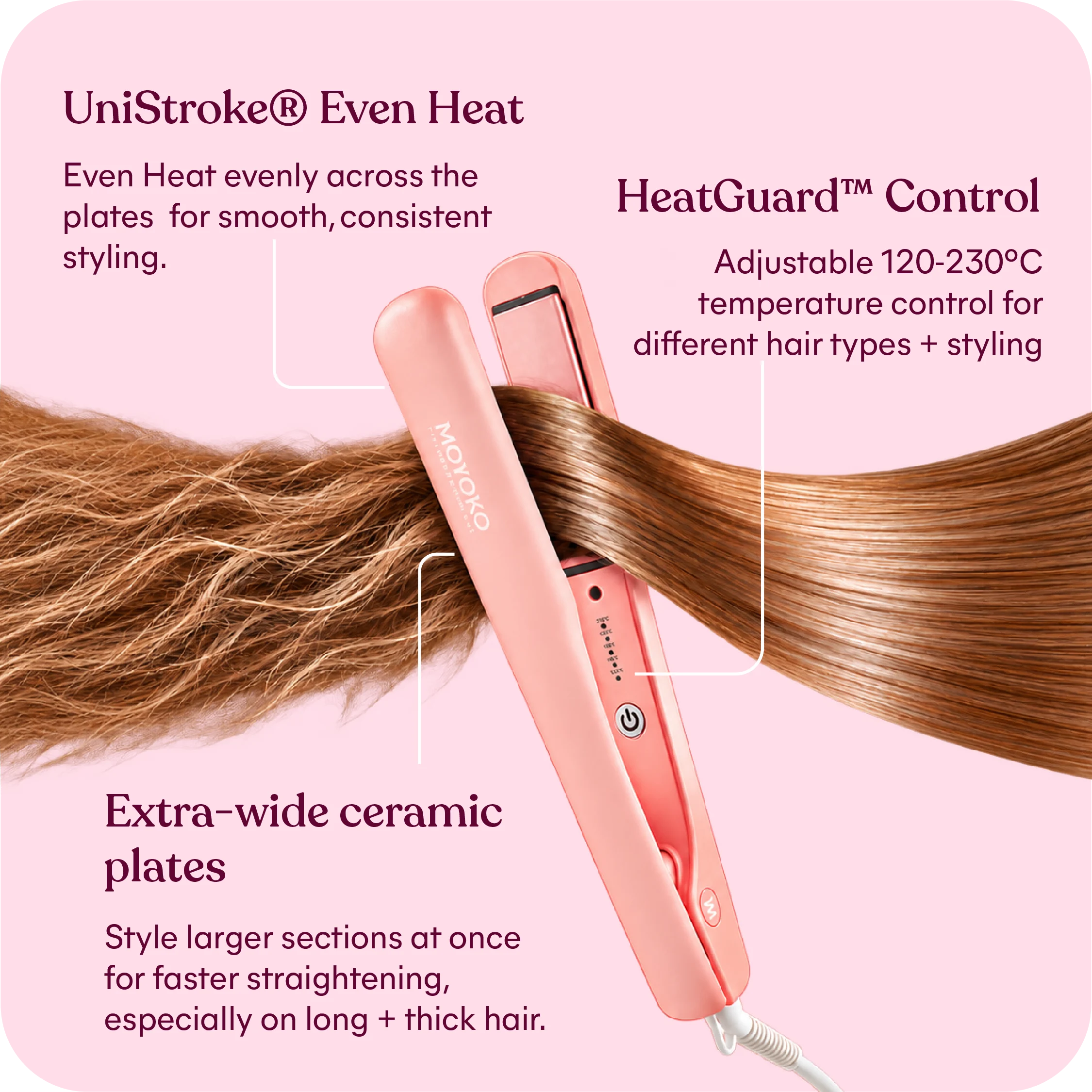 ProGlider Hair Straighter Styling Set.