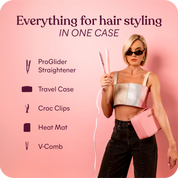 ProGlider Hair Straighter Styling Set.