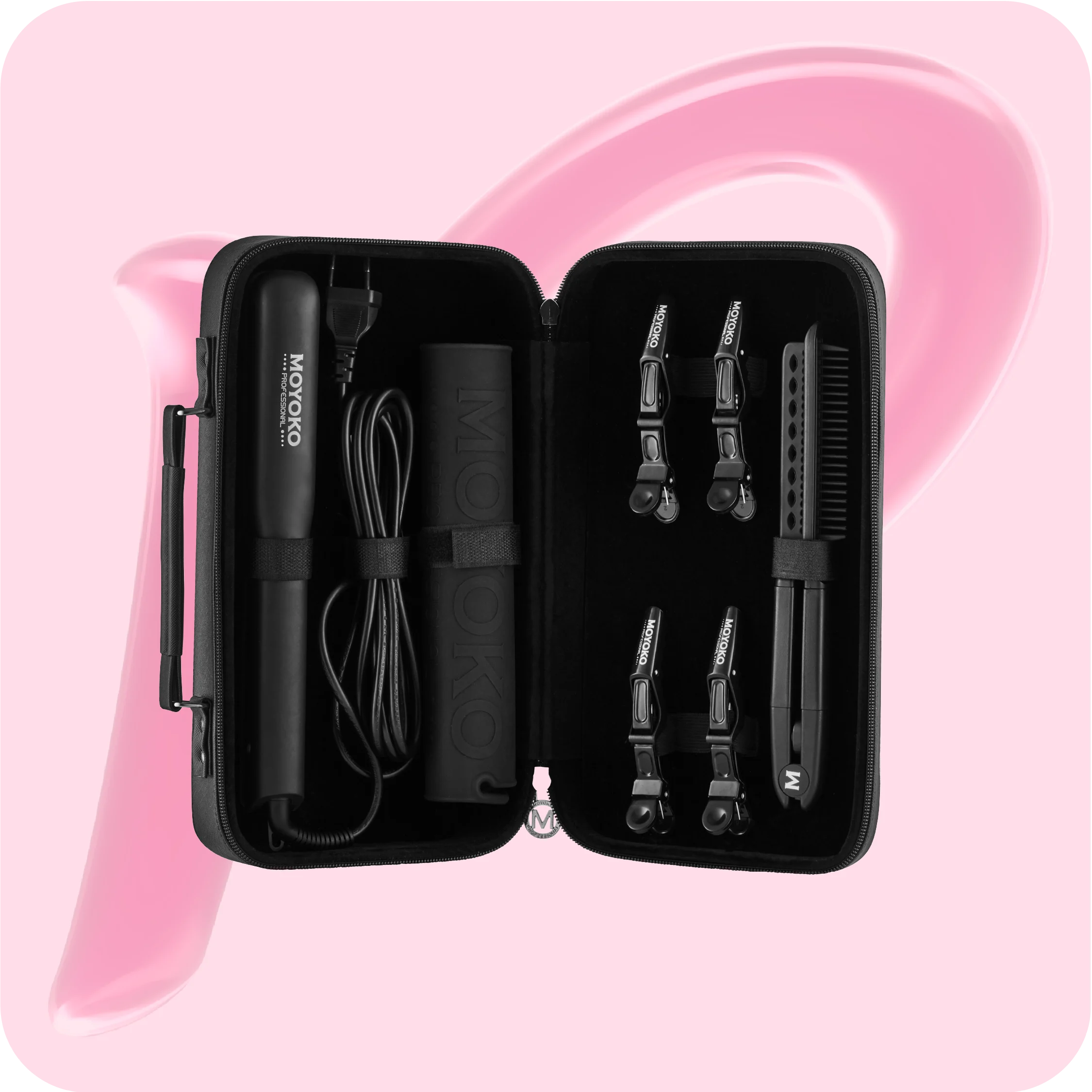 ProGlider Hair Straighter Styling Set.